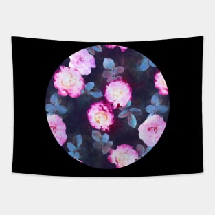 Twilight Roses Tapestry