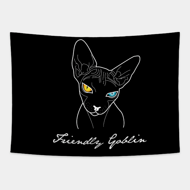 Friendly Goblin Tapestry by Witchbloom