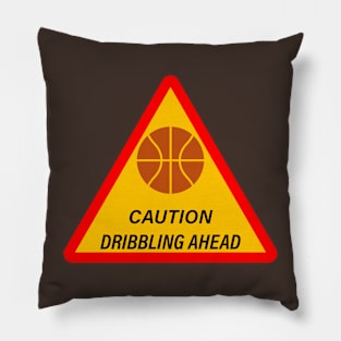 Dribbling Ahead Pillow