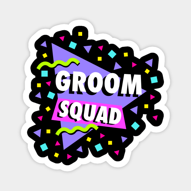 Groom Squad Magnet by michaelatyson