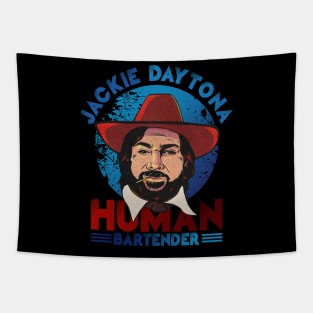 Jackie Daytona Retro Human Bartender Tapestry