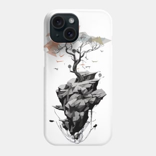 Tree and Stones Minimalist Phone Case