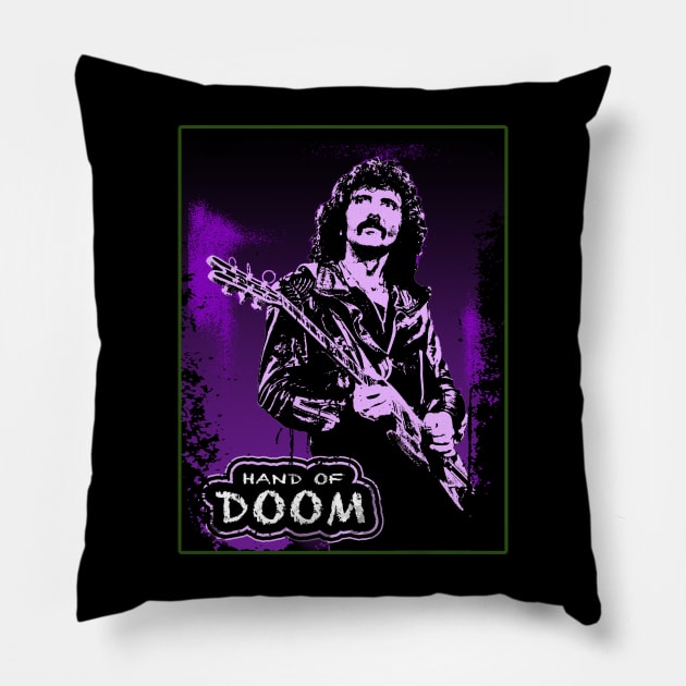 hand of doom Pillow by AMOS_STUDIO