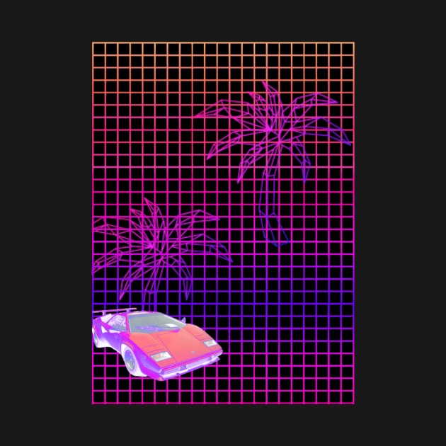 Vaporwave Cruise by ssydneyart