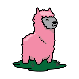 Alpaca - Pink T-Shirt