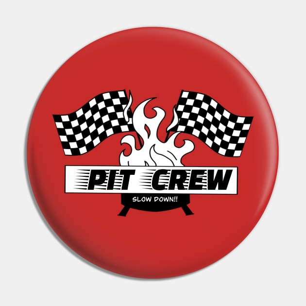 Pit Crew Pin by AlstonArt