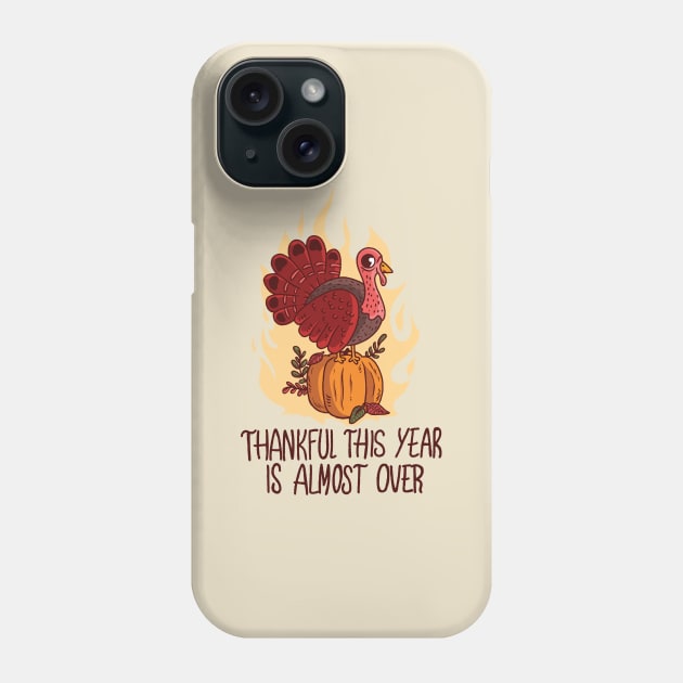 Anti Thanksgiving Phone Case by Safdesignx