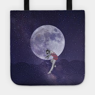 Purple moon Tote