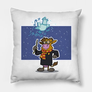 Wizard Cow Pillow