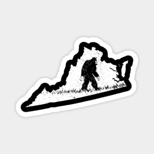 Virginia Bigfoot Magnet