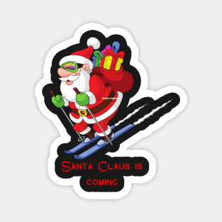 Santa Claus Is Coming,Love Christmas,Merry X Mas Magnet