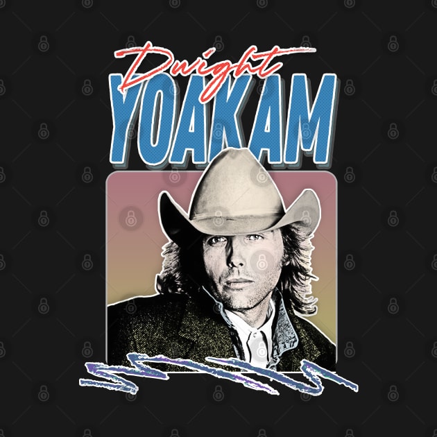 Dwight Yoakam // 80s Styled Retro Design by DankFutura