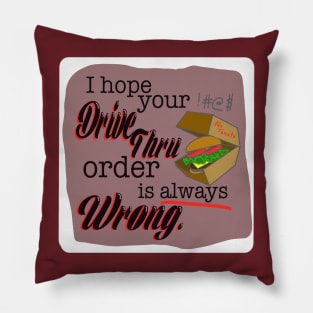 First World Curse - Drive Thru Pillow