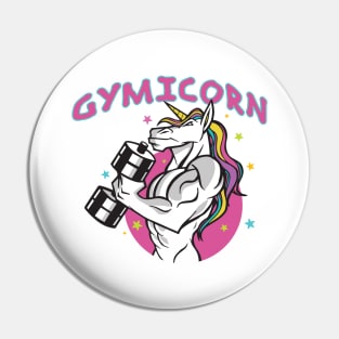 The Gymicorn, A One-ear Motif With Dumbbell Training Pin