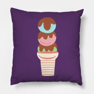 Three Scoops Pillow