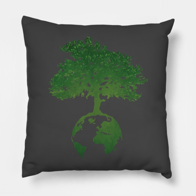Earth Pillow by Wwonka