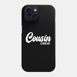 Cousin Matching Family Typography White Phone Case