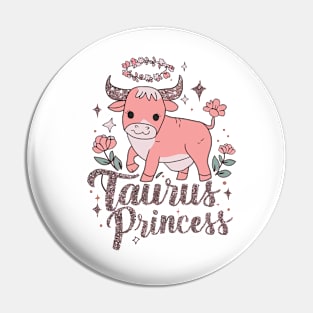 Taurus Princess Pin