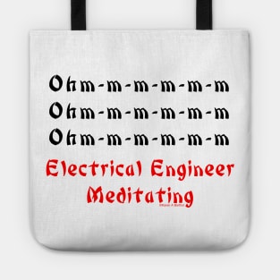 Electrical Engineer Meditating Tote