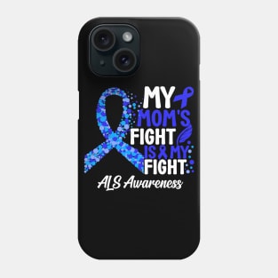 Als Awareness Support Als Mom Phone Case