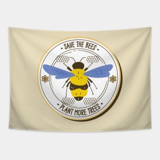 Save The Bees Tapestry