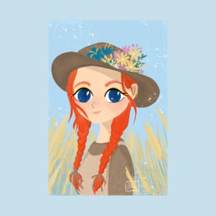 anne with an e jilooo version an semi orange red hair girl T-Shirt