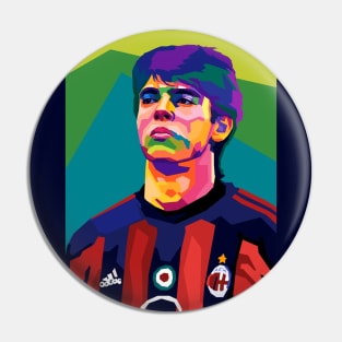 Ricardo Kaka Wpap Pop Art Pin