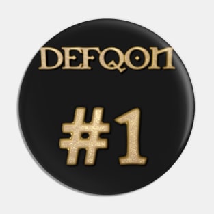 Number One Pin