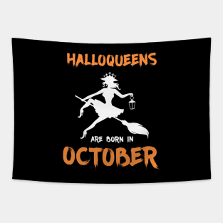 Halloqueens are born in October Tapestry