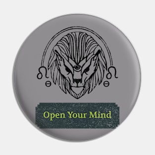 Open Your Mind Pin