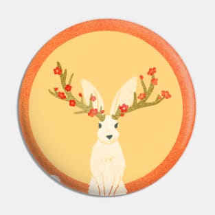 Year of the Jackalope Pin