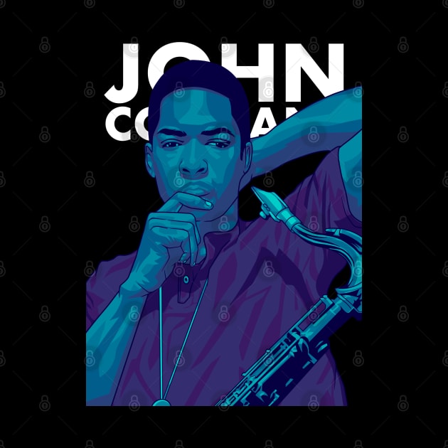 John Coltrane by Rekayasabumi