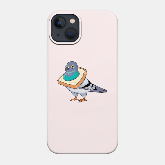 NYC Bread Pigeon - Pigeon - Phone Case