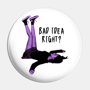 Bad Idea Right? - Guts Album Olivia Rodrigo Retro Style Pin