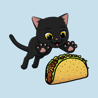 Bombay Cat excited to eat a Taco T-Shirt