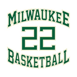 Milwaukee Basketball Number 22 T-Shirt