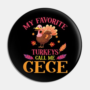 Happy Our Thanksgiving Day My Favorite Turkeys Call Me Gege Pin