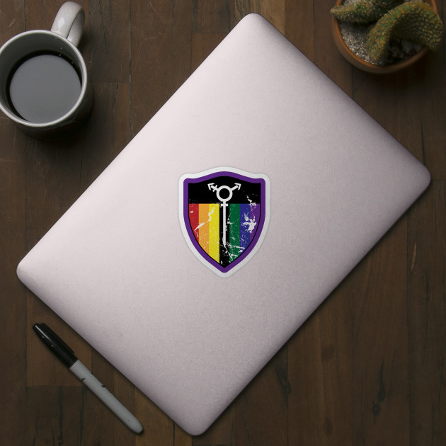 Defender Shield (LGBTQ+) | Sticker