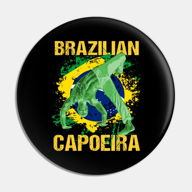 Brazilian Capoeira Dance Self-Defence Sports Pin by shirtontour