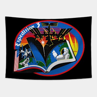 Black Panther Art - NASA Space Badge 144 Tapestry