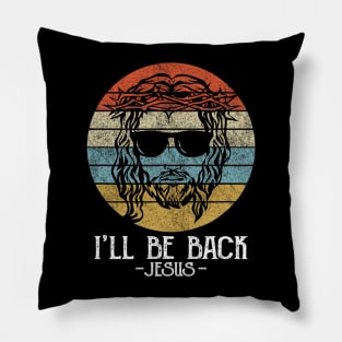 Christian - Christian I'll Be Back Jesus Pillow