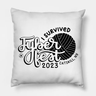 I survived Fyber Fest 2023 Pillow