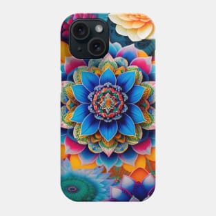 Mandala Lotus Flowers Phone Case