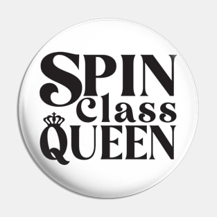 Spin Class Queen is a cute gift for spin bike exercise enthusiasts. Pin