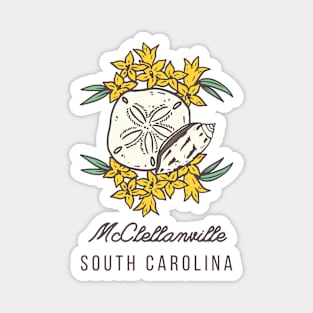 McClellanville South Carolina SC Tourist Souvenir Magnet