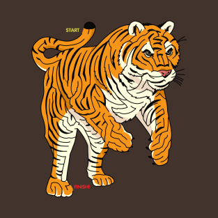 A-Maze-ing Tiger T-Shirt