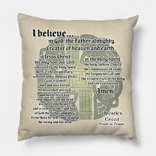 Apostle's Creed Pillow