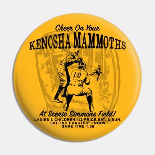 Kenosha Mammoths Pin