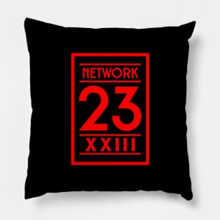 Network 23 Pillow