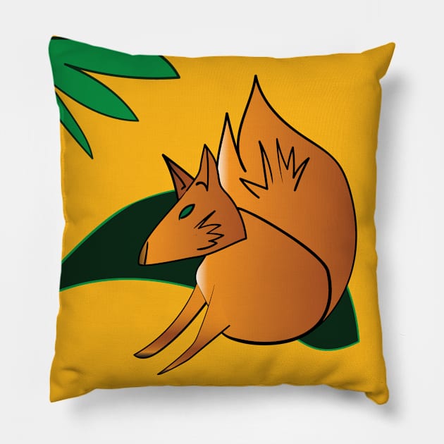 fox Pillow by Sassifrassically's  'Swasome Shop